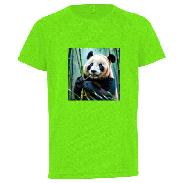 Panda a bambus 