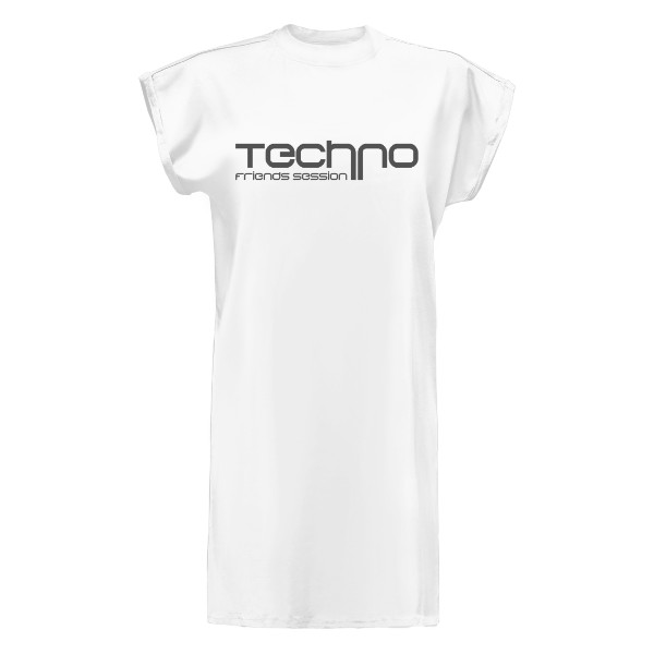 Šaty s krátkým rukávem TFS logo