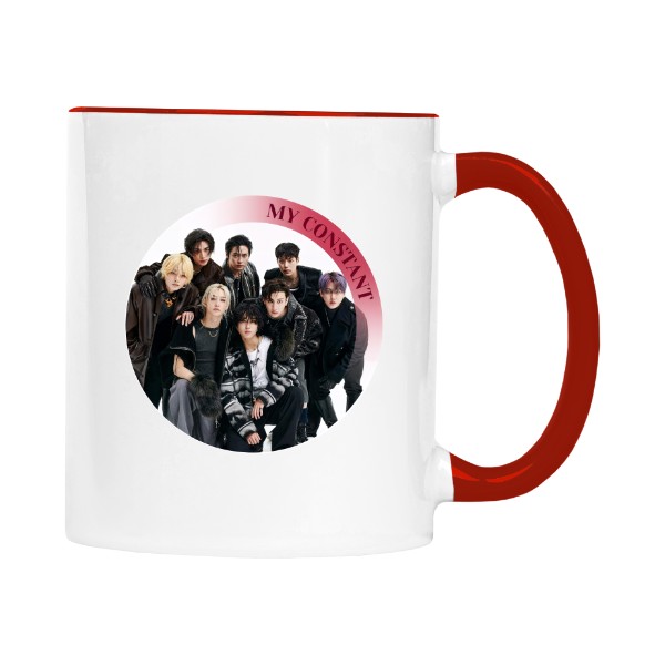 Hrnek malý barevný s potiskem Stray Kids 1