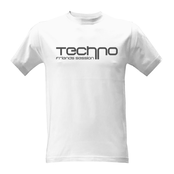 Tričko s potiskem TFS Pánské tričko Basic white